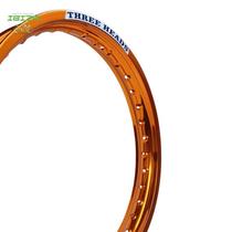 Aro roda diant 160x17 aluminio ouro three heads