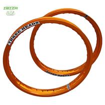 Aro roda diant 160x18 aluminio ouro fosco three he