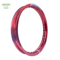 Aro roda tras 185x14 biz vermelho three heads