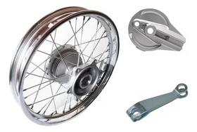 Aro Roda Traseira 17x215 Montada Para Bros 150 2014 Espelho Aro Roda Traseira 17x215 Montada Para Bros 150 2014 Espelho