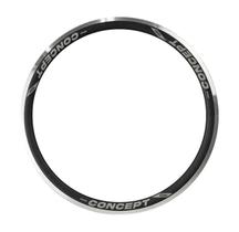 Aro Roda Vzan Concept Traseira 700c 24f Preto V-Brake Aro Roda Vzan Concept Traseira 700c 24f Preto V-Brake