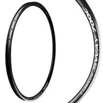 Aro Sway 700 Preto 36 Furos Alumínio para Freio Normal Serve em 29 Aro Sway 700 Preto 36 Furos Alumínio para Freio Normal Serve em 29