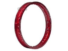 Aro Unitário Roda Viper Alumínio Modelo Street 18x185 Vermelho