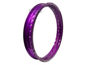 Aro Unitário Roda Viper Alumínio Modelo Street 21x185 Lilás Roxo