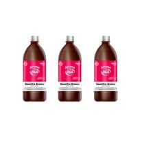 Aroma Baunilha Branca Alimentícia 960ml Mix Kit 3 Frascos