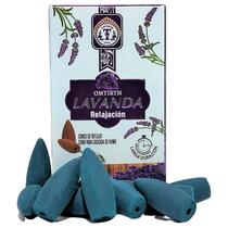 Aroma de lavanda com cones de cachoeira de incenso - Omtirth Aroma de lavanda com cones de cachoeira de incenso - Omtirth