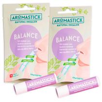 Aromastick Balance Inalador Nasal Natural - Combo 2 Unidades
