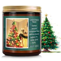 Aromaterapia perfumada de árvore de Natal Candle Quelife 198g Aromaterapia perfumada de árvore de Natal Candle Quelife 198g
