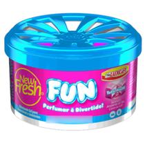 Aromatizador Ambiente e Carro New Fresh Gel Fun Tutti Fruti