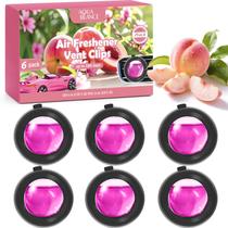 Aromatizador Automotivo AQUA BLANCE Sabor Pêssego 6 Unidades Aromatizador Automotivo AQUA BLANCE Sabor Pêssego 6 Unidades