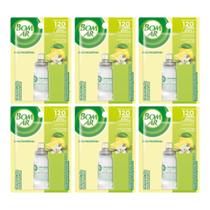 Aromatizador Bom Ar Click Spray Refil 12ml Kit Com 6un