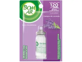 Aromatizador de Ambiente Bom Ar Click Spray Campos de Lavanda Refil 12ml
