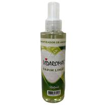 Aromatizador de Ambientes Spray 150ml Vidaromas Capim Limao