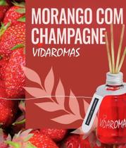 Aromatizador de ambientes varetas morango com champagne - VIDAROMAS