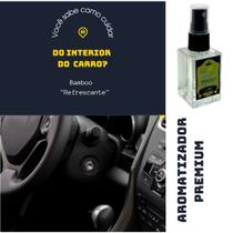 Aromatizador de Carro Perfume Premium Bamboo LohLiz 30ml Frasco de Vidro