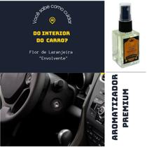 Aromatizador de Carro Perfume Premium Flor de Laranjeira LohLiz 30ml Frasco de Vidro