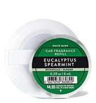 Aromatizador de Carro Refil, Eucalyptus + Spearmint, Bath & Body Works Aromatizador de Carro Refil, Eucalyptus + Spearmint, Bath & Body Works