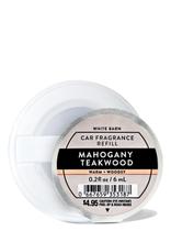 Aromatizador de Carro Refil, Mahogany Teakwood, Bath & Body Works Aromatizador de Carro Refil, Mahogany Teakwood, Bath & Body Works