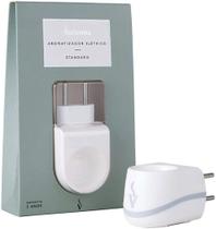 Aromatizador Difusor Elétrico Tomada Via Aroma com Essência Vanilla Lavanda Flor de Cerejeira