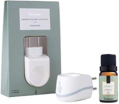 Aromatizador Difusor Elétrico Tomada Via Aroma com Essência Vanilla Lavanda Flor de Cerejeira