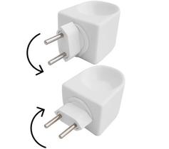 Aromatizador Difusor Elétrico Via Aroma Standard Tomada Bamboo