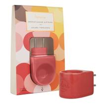 Aromatizador Elétrico Colors Terracota Vermelho Via Aroma Aromatizador Elétrico Colors Terracota Vermelho Via Aroma
