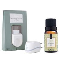 Aromatizador Elétrico Difusor Ambiente com Essência Capim Limão 10ml - Via Aroma