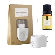 Aromatizador Elétrico Difusor Ambiente com Essência Capim Limão 10ml - Via Aroma