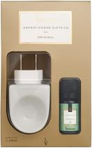 Aromatizador Elétrico Porcelana + Essência Bamboo Via Aroma
