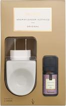 Aromatizador Elétrico Porcelana + Essência Lavanda Via Aroma