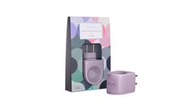 Aromatizador Elétrico Porcelana Lilás - Via Aroma Aromatizador Elétrico Porcelana Lilás - Via Aroma