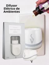 Aromatizador Elétrico Via Aroma Standard Bivolt - Difusor de Tomada para Essências Óleos Essenciais