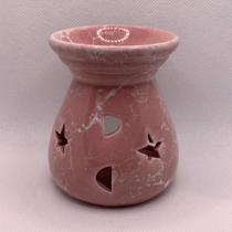 Aromatizador Luas e Estrelas Rosa Marmorado Difusor Rechaud Aromatizador Luas e Estrelas Rosa Marmorado Difusor Rechaud