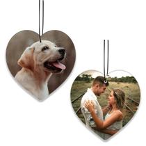 Aromatizador para Carro YORIAOO com Foto Personalizada e Aroma em Ambos os Lados Aromatizador para Carro YORIAOO com Foto Personalizada e Aroma em Ambos os Lados