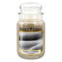 Aromatizador Prices Candles Warn Cashmere 630Gr Vela Perfumada
