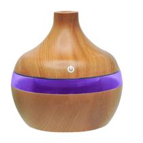 Aromatizador Umidificador De Ar Difusor de Aroma Led 7 Cores Silencioso