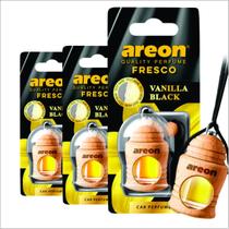 Aromatizante Areon Fresco Vanilla Black 4ml - 3 Peças Aromatizante Areon Fresco Vanilla Black 4ml - 3 Peças