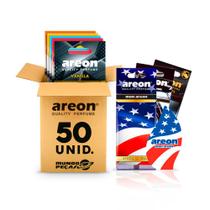 Aromatizante Automotivo Areon folha 50 UNIDADES Aromatizante Automotivo Areon folha 50 UNIDADES