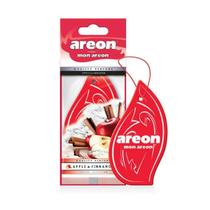 Aromatizante Automotivo Areon Maçã e Canela Cheirinho Carro Alta Fixação Durável Cheiroso Perfume