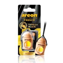 Aromatizante Automotivo Fresco Vanilla Black 4ml Areon