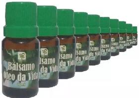 Aromatizante bucal balsamo da amazonia oleo da vida 10ml natuflores kit 10 und