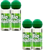 Aromatizante Bucal Bio Halitz Gotas 6ml Natuflores Kit 4und