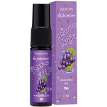 Aromatizante Bucal Quero Beijo Uva Refrescante Hálito Bom