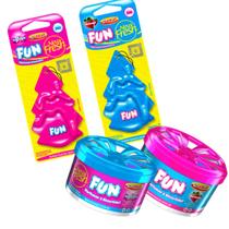 Aromatizante Cheirinho Automotivo New Fresh Fun Luxcar Aromatizante Cheirinho Automotivo New Fresh Fun Luxcar