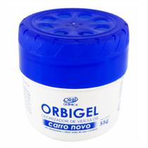 Aromatizante em Gel Carro Novo Orbigel 55g Aromatizante em Gel Carro Novo Orbigel 55g