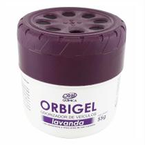 Aromatizante em Gel Lavanda Orbigel 55g Aromatizante em Gel Lavanda Orbigel 55g