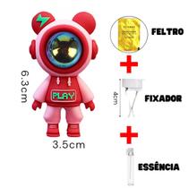 Aromatizante Emborrachado Astronauta Top 1 Cheirinho Para Carro, Difusor de Caro Recarregável