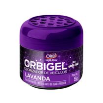 Aromatizante Para Carros e Outros Ambientes Orbigel Fragrância Lavanda 55g Orbi Química Aromatizante Para Carros e Outros Ambientes Orbigel Fragrância Lavanda 55g Orbi Química