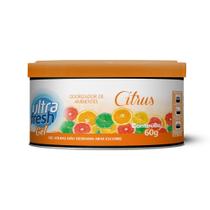Aromatizante Ultra Fresh Gel Solido Cheirinho Citrus C/60g