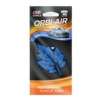 Aromatizante Veicular Orbi Folhinha Na Cor Azul - Aroma... Aromatizante Veicular Orbi Folhinha Na Cor Azul - Aroma...